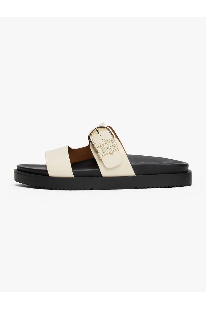 Damskie klapki skórzane kasia sporty mule tommy hilfiger FW0FW08512
