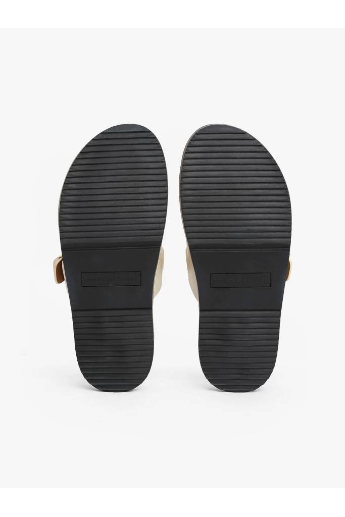 Detal 3 damskie klapki skórzane kasia sporty mule tommy hilfiger FW0FW08512