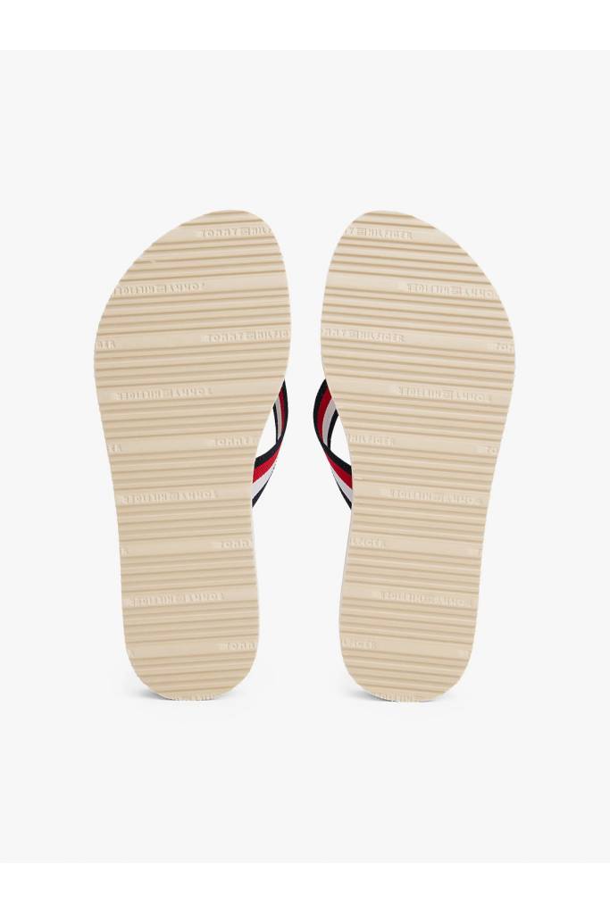 Detal 3 damskie japonki riri corp mid wedge beach sandal tommy hilfiger FW0FW08517