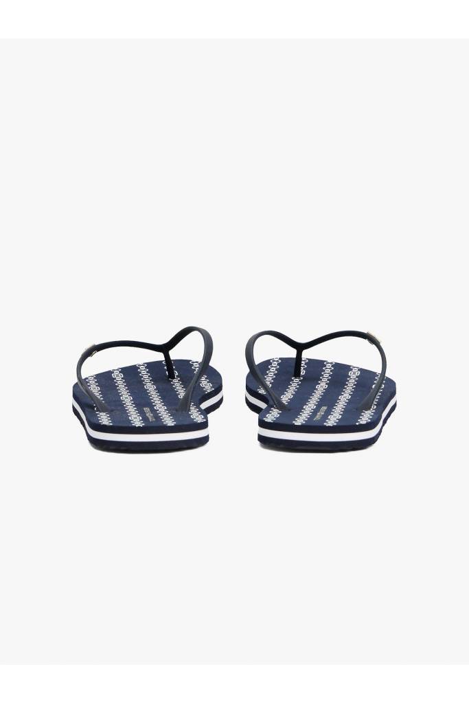 Tył damskie japonki lila strap beach tommy hilfiger FW0FW08518 Tył damskie japonki lila strap beach tommy hilfiger FW0FW08518