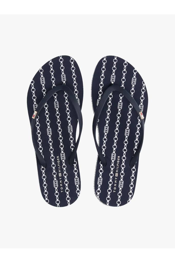 Detal 2 damskie japonki lila strap beach tommy hilfiger FW0FW08518 Detal 2 damskie japonki lila strap beach tommy hilfiger FW0FW08518
