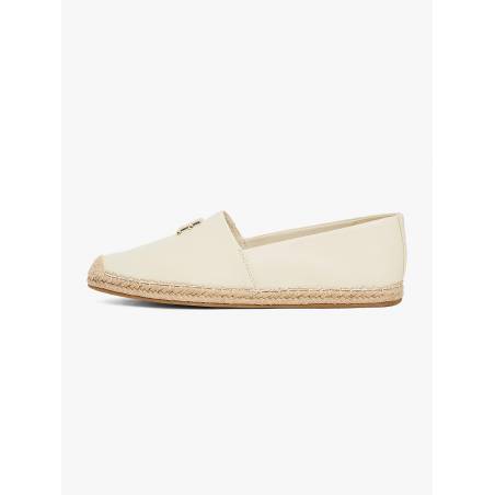 Damskie espadryle skórzane rana logo tommy hilfiger FW0FW08540