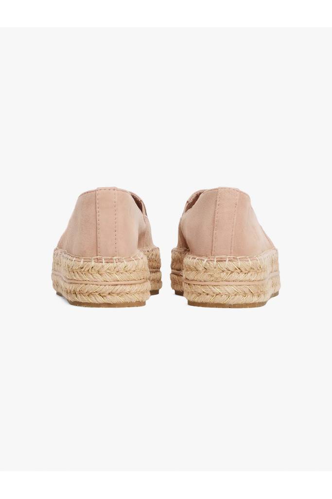 Tył damskie espadryle zamszowe bex platform tommy hilfiger FW0FW08586 Tył damskie espadryle zamszowe bex platform tommy hilfiger FW0FW08586