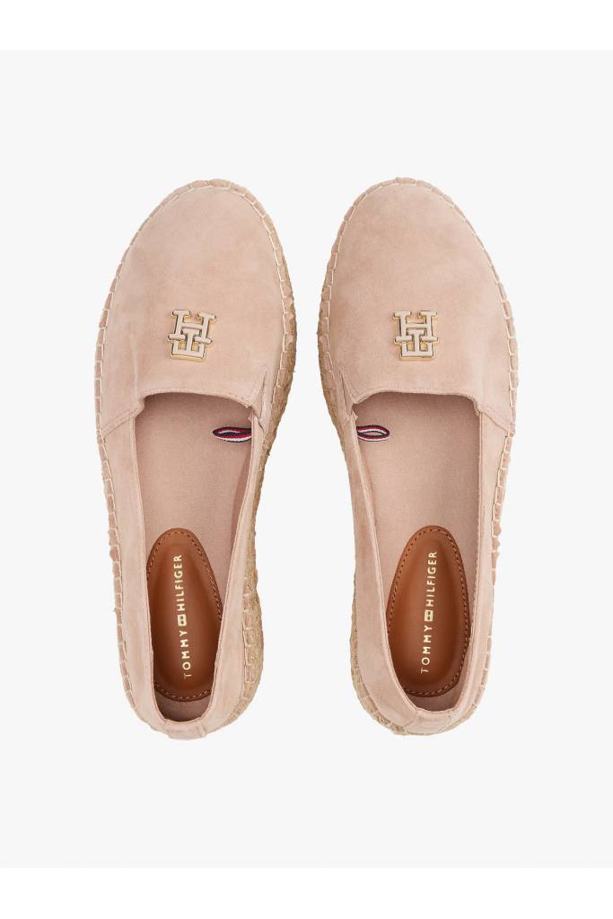 Detal 2 damskie espadryle zamszowe bex platform tommy hilfiger FW0FW08586 Detal 2 damskie espadryle zamszowe bex platform tommy hilfiger FW0FW08586