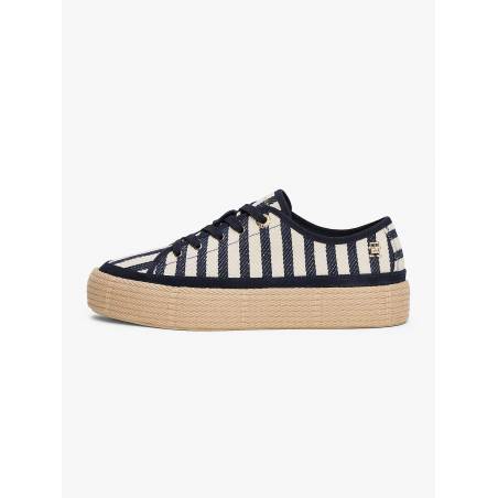 Damskie trampki kelsey rope vulc ithaca tommy hilfiger FW0FW08646