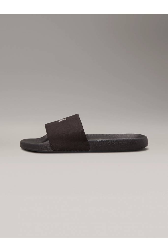 Damskie klapki miami monogram hardware calvin klein jeans YW0YW01713