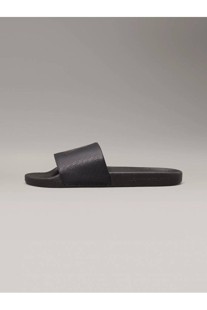 Męskie klapki miami slide aop print calvin klein jeans YM0YM01269