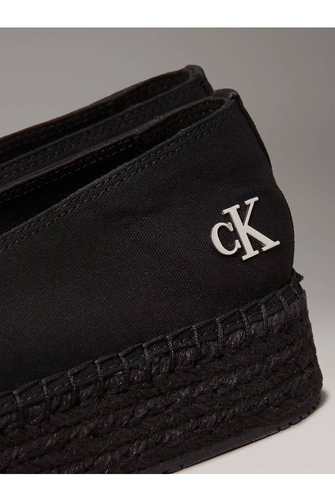 Detal stylizacja damskie espadryle orlando flatform calvin klein jeans YW0YW01737