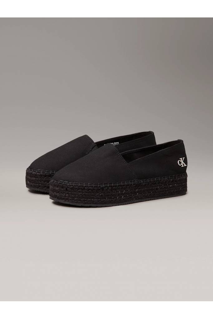 Przód damskie espadryle orlando flatform calvin klein jeans YW0YW01737