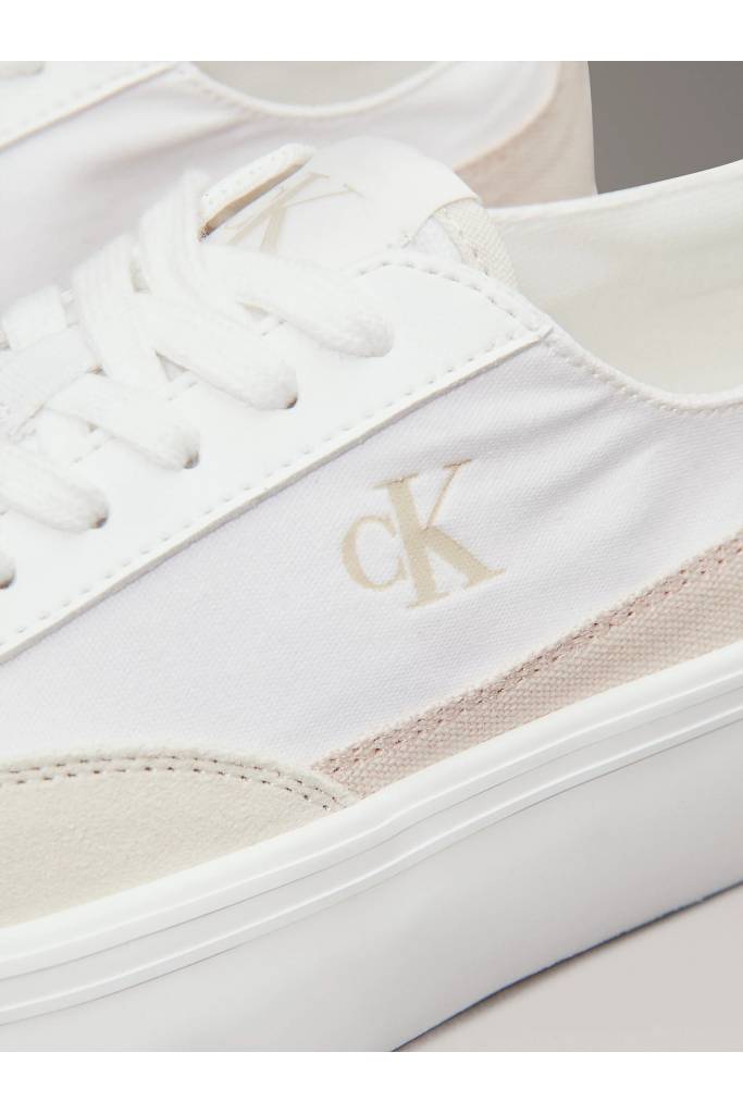 Detal stylizacja damskie sneakersy graz vulc flatform calvin klein jeans YW0YW01770 Detal stylizacja damskie sneakersy graz vulc flatform calvin klein jeans YW0YW01770