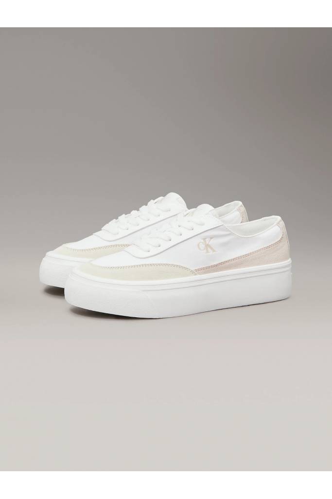 Przód damskie sneakersy graz vulc flatform calvin klein jeans YW0YW01770 Przód damskie sneakersy graz vulc flatform calvin klein jeans YW0YW01770