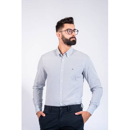 Tommy hilfiger koszula slim dot MW0MW14491