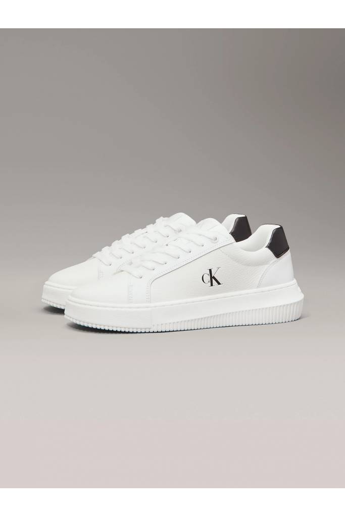 Przód damskie sneakersy skórzane malmo chunky cupsole low mg calvin klein jeans YW0YW01769 Przód damskie sneakersy skórzane malmo chunky cupsole low mg calvin klein jeans YW0YW01769