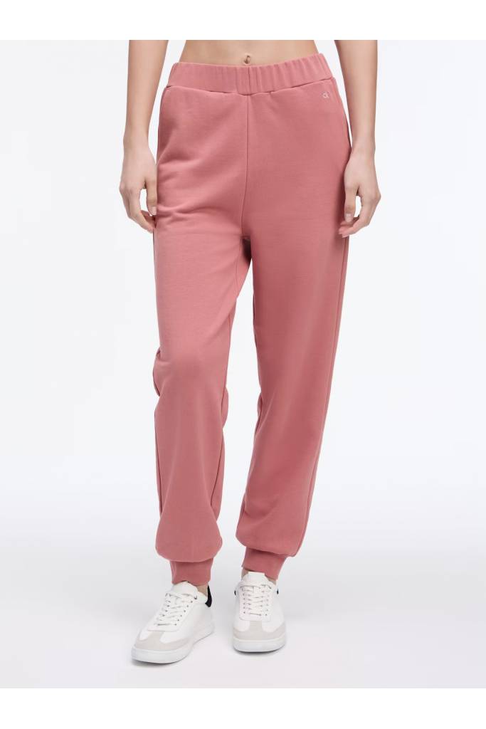 Przód damskie spodnie dresowe emb terry calvin klein K20K208427 Przód damskie spodnie dresowe emb terry calvin klein K20K208427