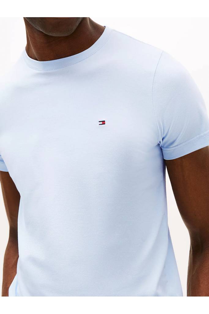 Detal stylizacja męski t-shirt stretch slim tommy hilfiger MW0MW10800 Detal stylizacja męski t-shirt stretch slim tommy hilfiger MW0MW10800