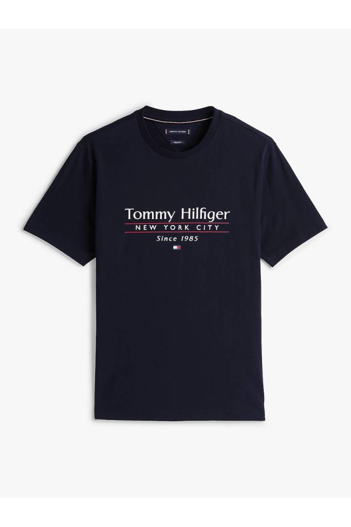 Męski t-shirt center stack tommy hilfiger MW0MW38621