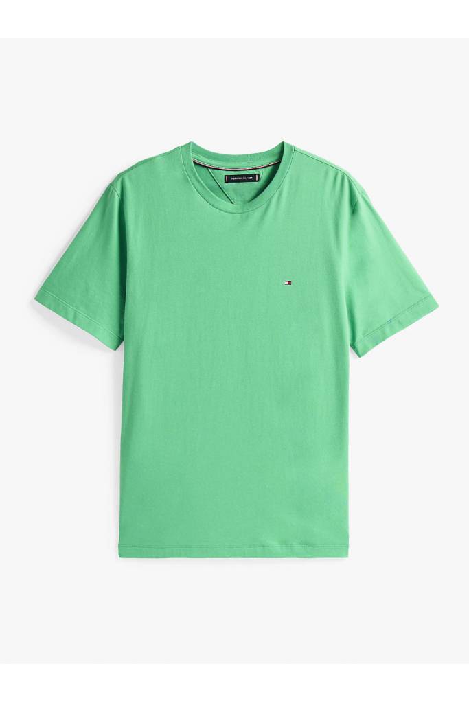 Detal 2 męski t-shirt ess seasonal reg fit solid tommy hilfiger MW0MW39995