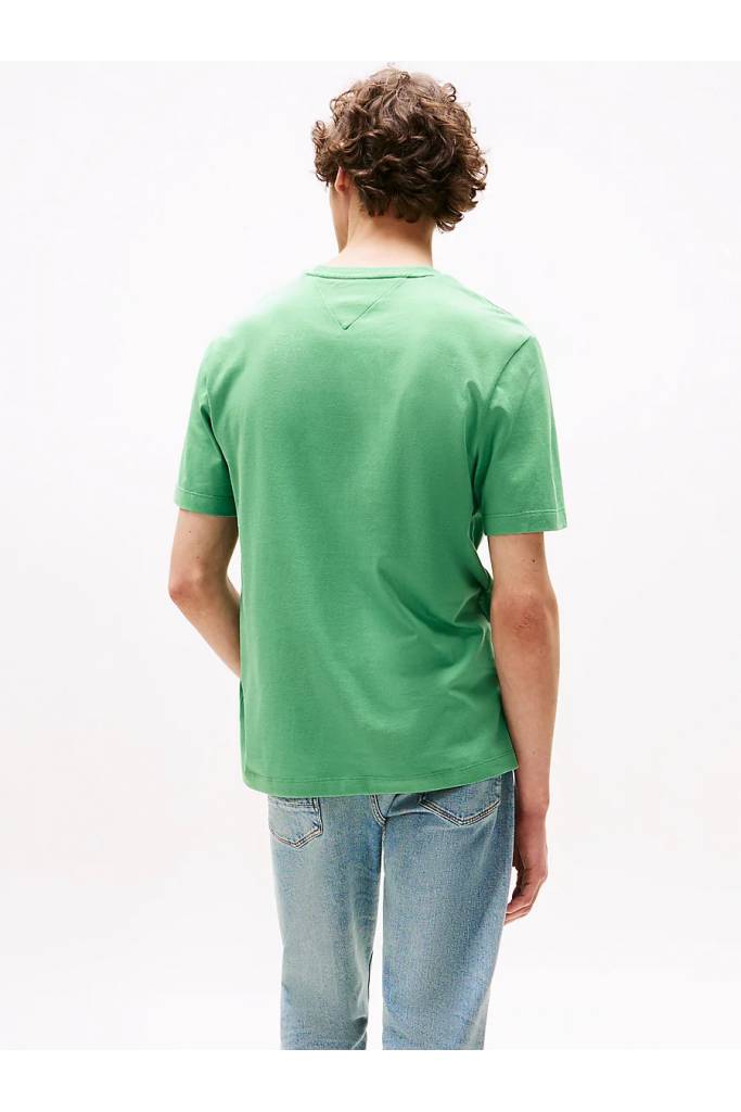 Detal 5 męski t-shirt ess seasonal reg fit solid tommy hilfiger MW0MW39995 Detal 5 męski t-shirt ess seasonal reg fit solid tommy hilfiger MW0MW39995