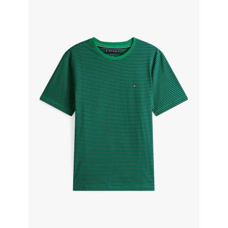 Męski t-shirt ess seasonal reg fit solid tommy hilfiger MW0MW39995