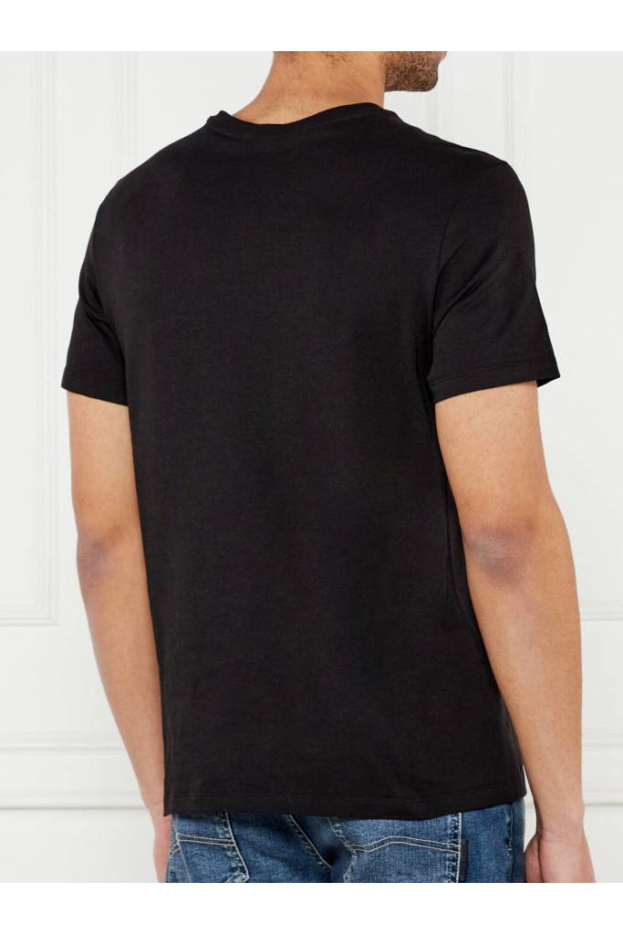 Tył męski t-shirt w serek smooth cttn solid calvin klein jeans LV040HM298 Tył męski t-shirt w serek smooth cttn solid calvin klein jeans LV040HM298