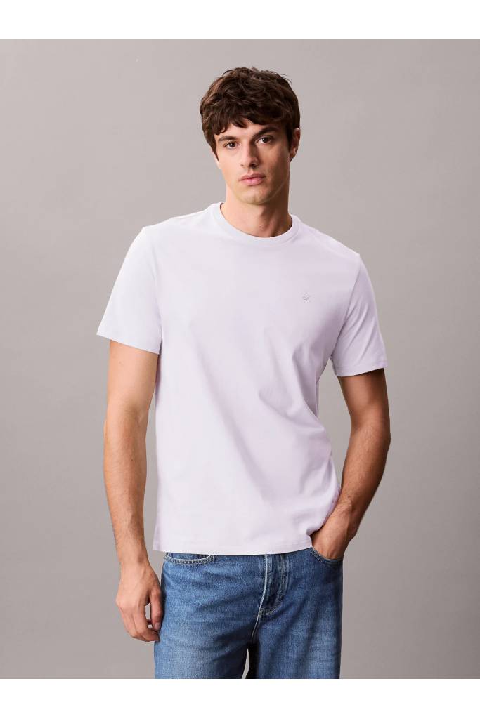 Przód męski t-shirt smooth cttn solid calvin klein jeans LV040HM265 Przód męski t-shirt smooth cttn solid calvin klein jeans LV040HM265