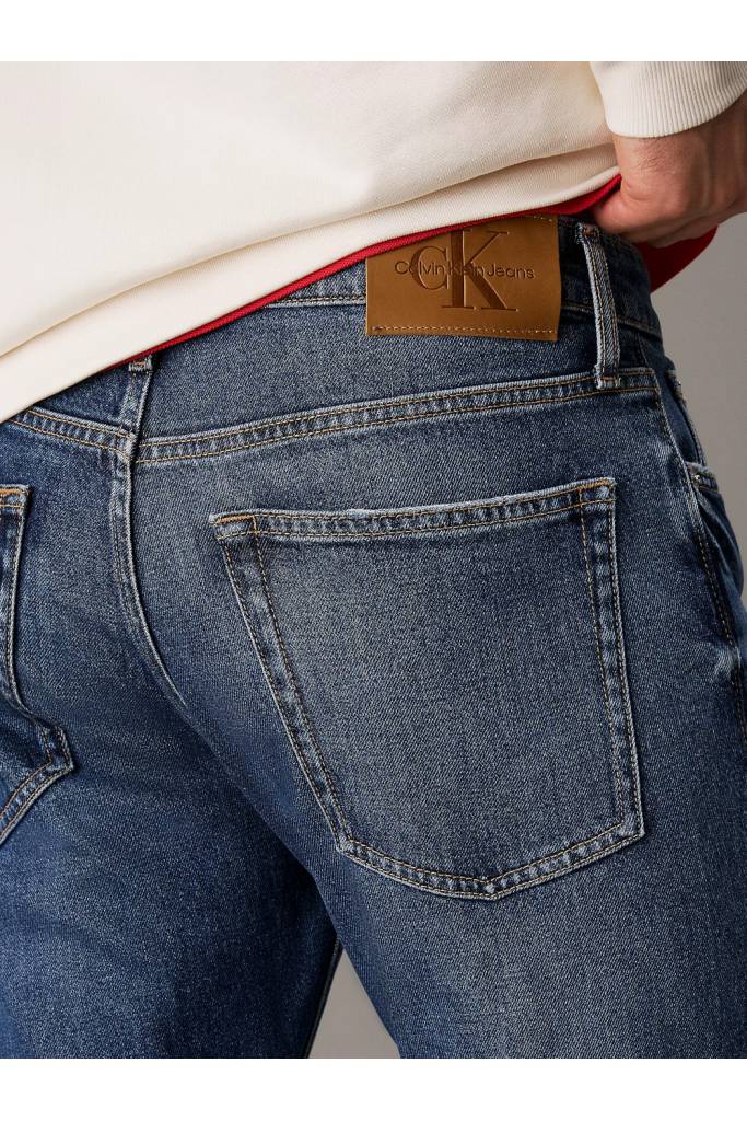 Detal stylizacja męskie jeansy slim calvin klein jeans J30J327156 Detal stylizacja męskie jeansy slim calvin klein jeans J30J327156