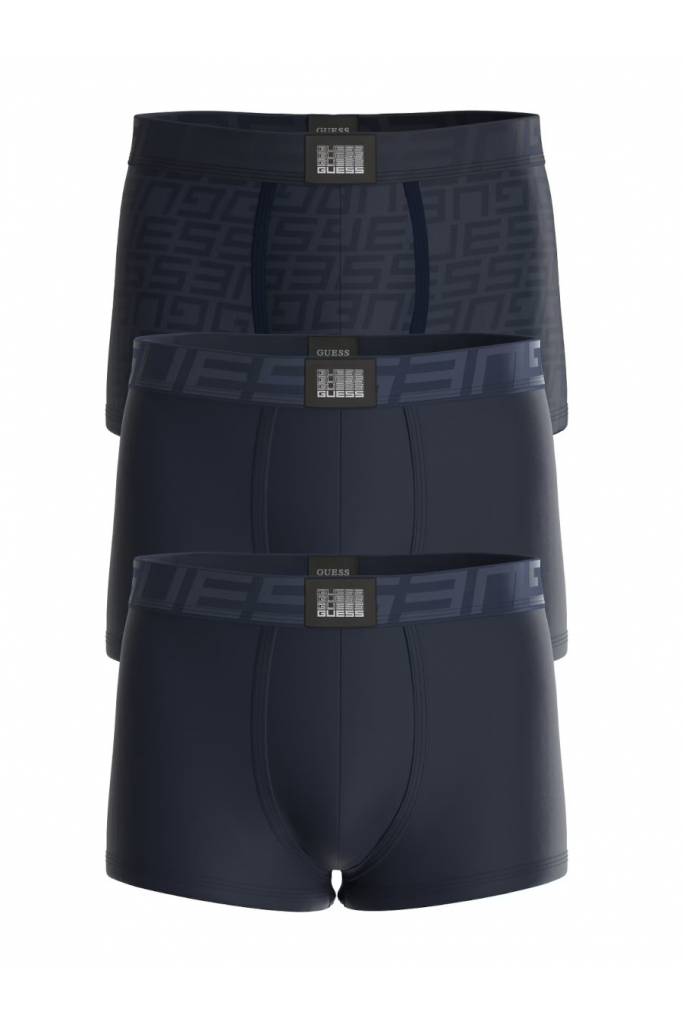 Męskie bokserki idol trunk guess 3-pack U3BG01 K6YW0