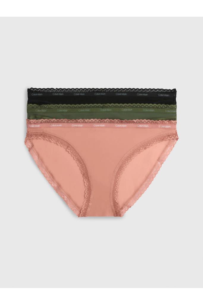 Damskie majtki figi bikini calvin klein 3-pack 000QD3804E