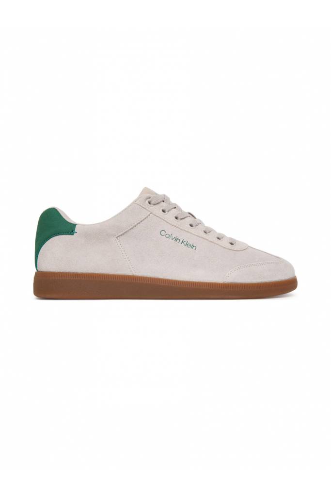 Męskie sneakersy zamszowe caesar calvin klein HM0HM01946