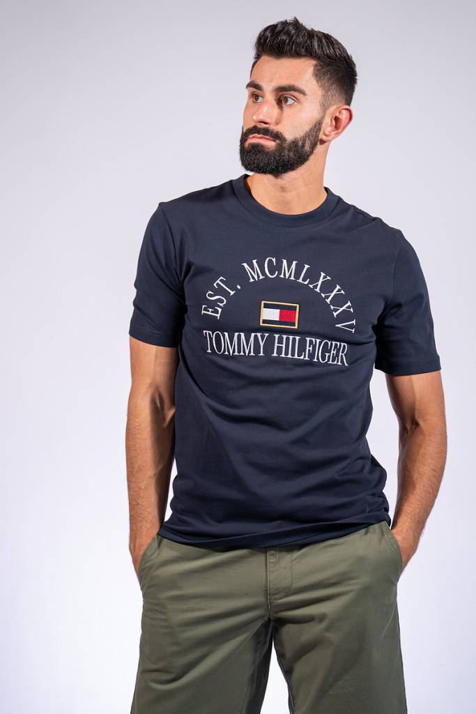 Tommy hilfiger t-shirt college flag MW0MW15330 Tommy hilfiger t-shirt college flag MW0MW15330