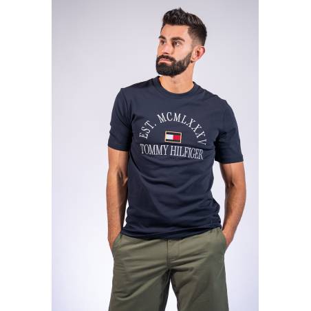 Tommy hilfiger t-shirt college flag MW0MW15330