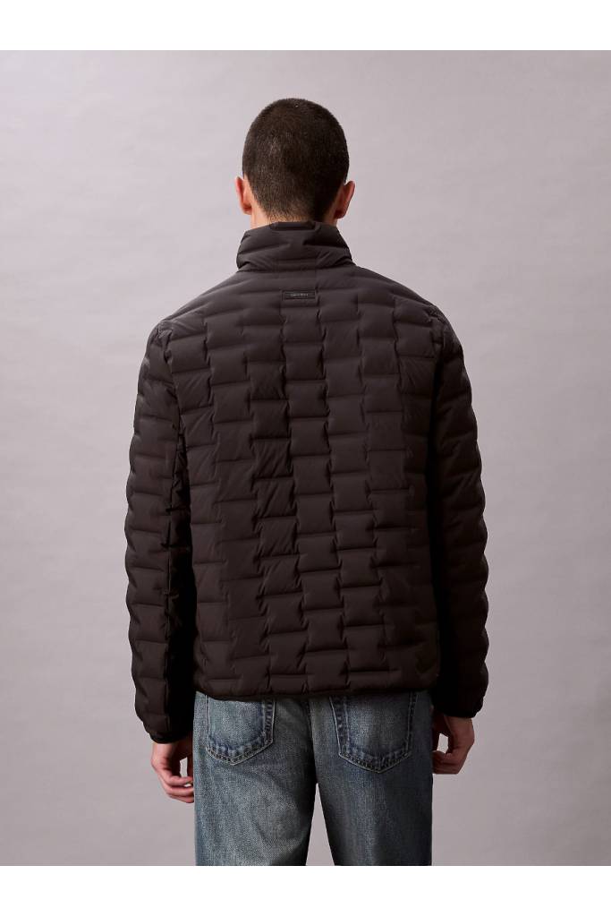 Tył męska kurtka puchowa quilted packable puffer calvin klein LV04LD520G Tył męska kurtka puchowa quilted packable puffer calvin klein LV04LD520G