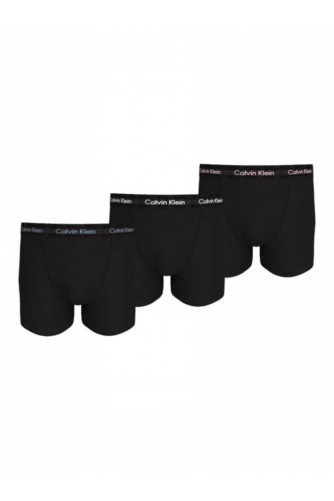 Męskie bokserki cotton stretch trunk calvin klein 3-pack 0000U2662G Męskie bokserki cotton stretch trunk calvin klein 3-pack 0000U2662G