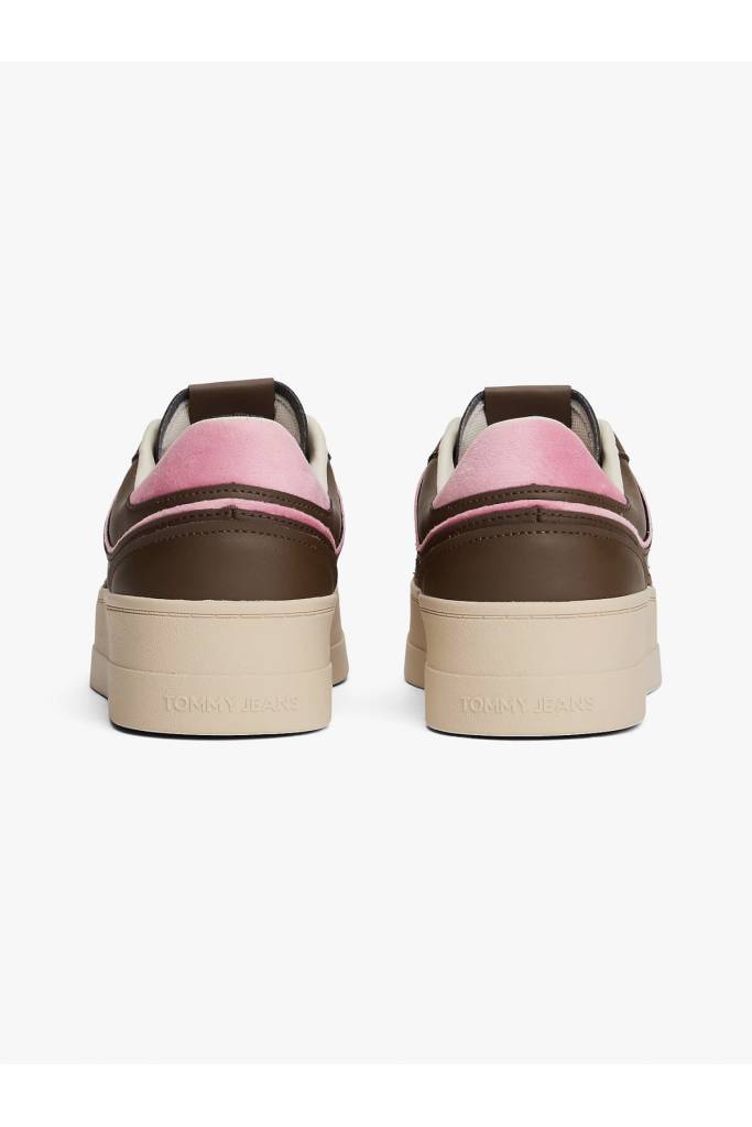 Tył damskie sneakersy greenwich flatform tommy jeans EN0EN02902 Tył damskie sneakersy greenwich flatform tommy jeans EN0EN02902