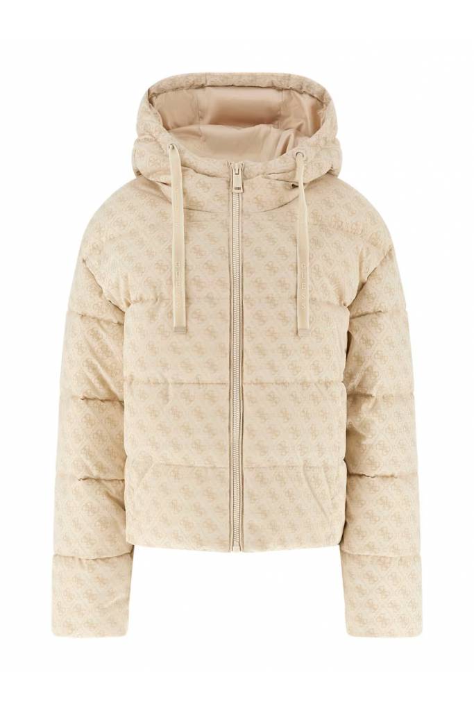 Damska kurtka ocieplana daisy puffer guess W4BL36 WGJZ0
