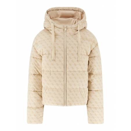Damska kurtka ocieplana daisy puffer guess W4BL36 WGJZ0
