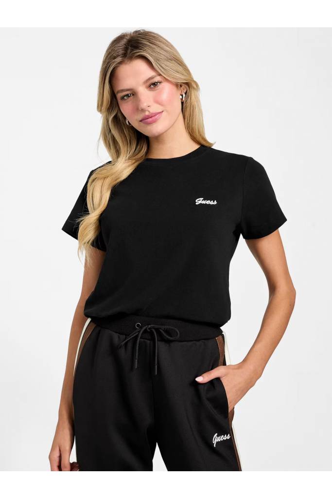 Przód damski t-shirt alba guess active V5BI17 KCBF1