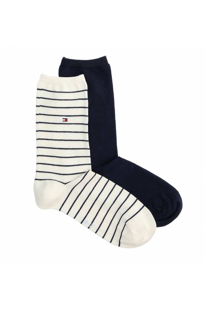 Przód tommy hilfiger skarpety 2-pack 100001494