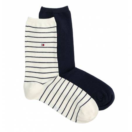 Przód tommy hilfiger skarpety 2-pack 100001494