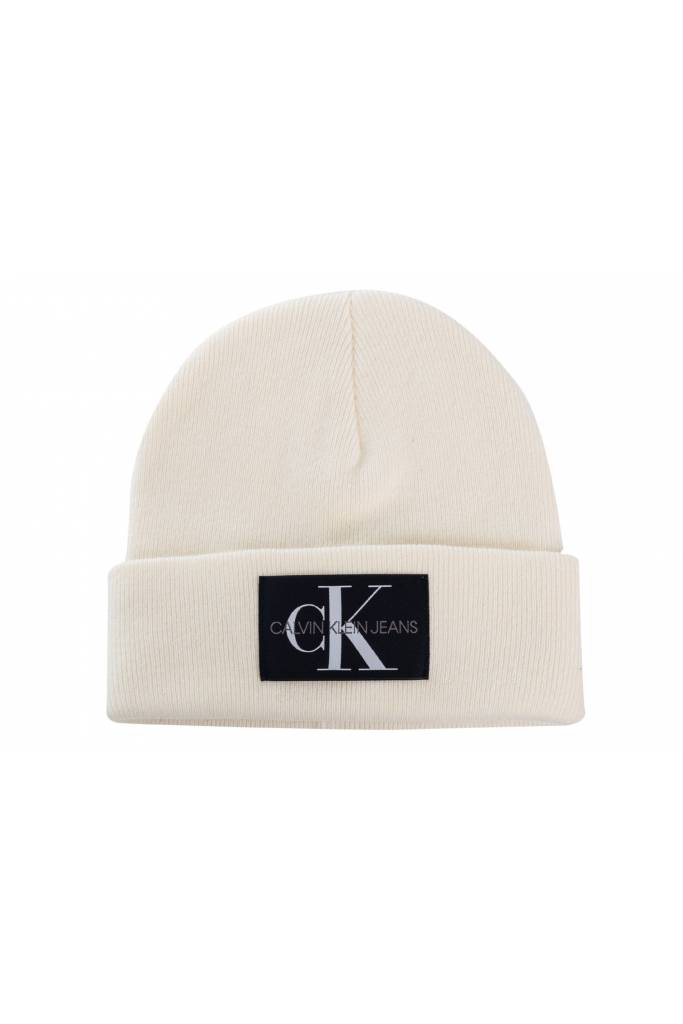 Calvin klein jeans czapka damska z dodatkiem kaszmiru K60K607384 Calvin klein jeans czapka damska z dodatkiem kaszmiru K60K607384