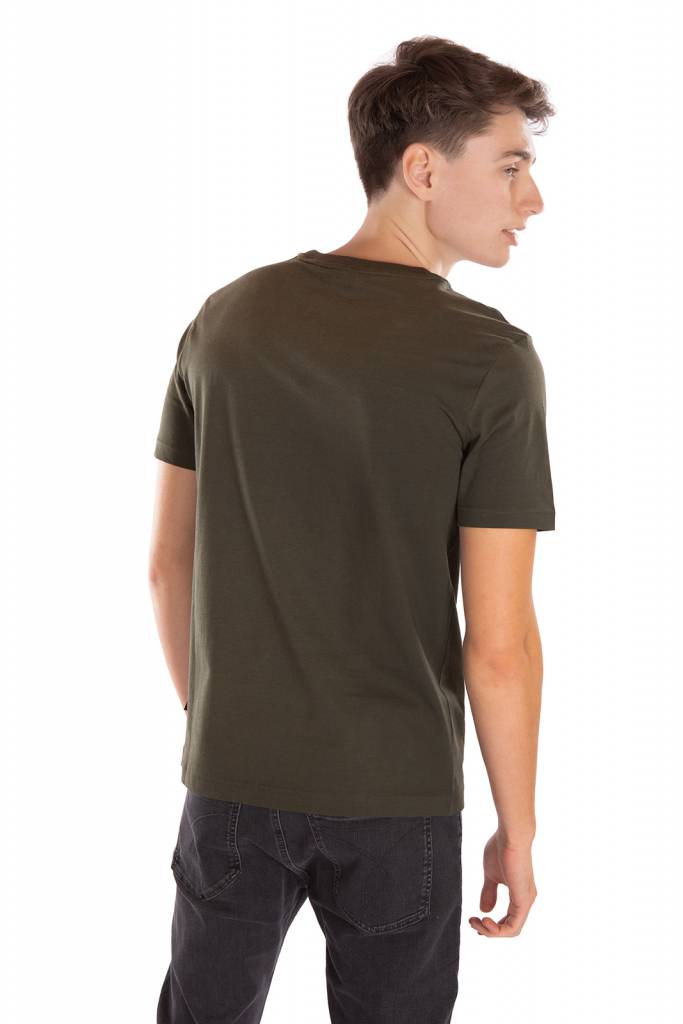 Tył calvin klein t-shirt text reverse front logo K10K106402 Tył calvin klein t-shirt text reverse front logo K10K106402