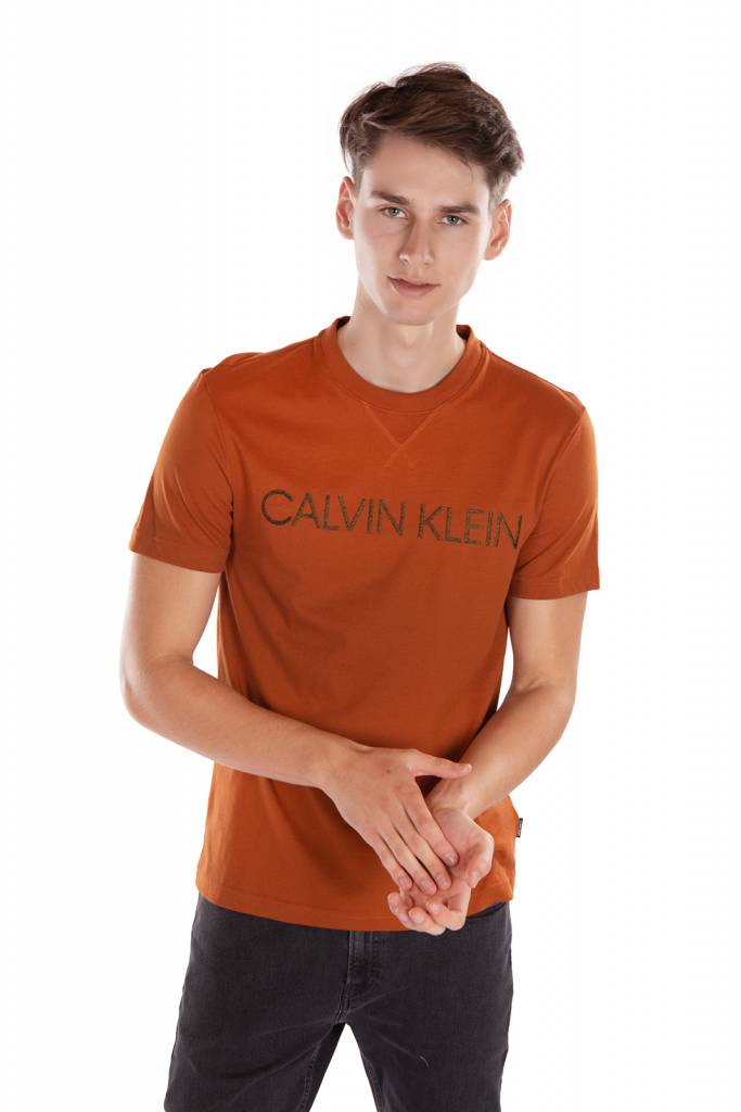 Calvin klein t-shirt męski multi embroidery K10K105955