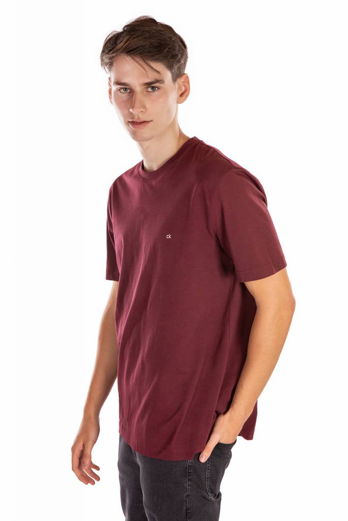 Przód calvin klein t-shirt logo embroidery K10K103076 Przód calvin klein t-shirt logo embroidery K10K103076