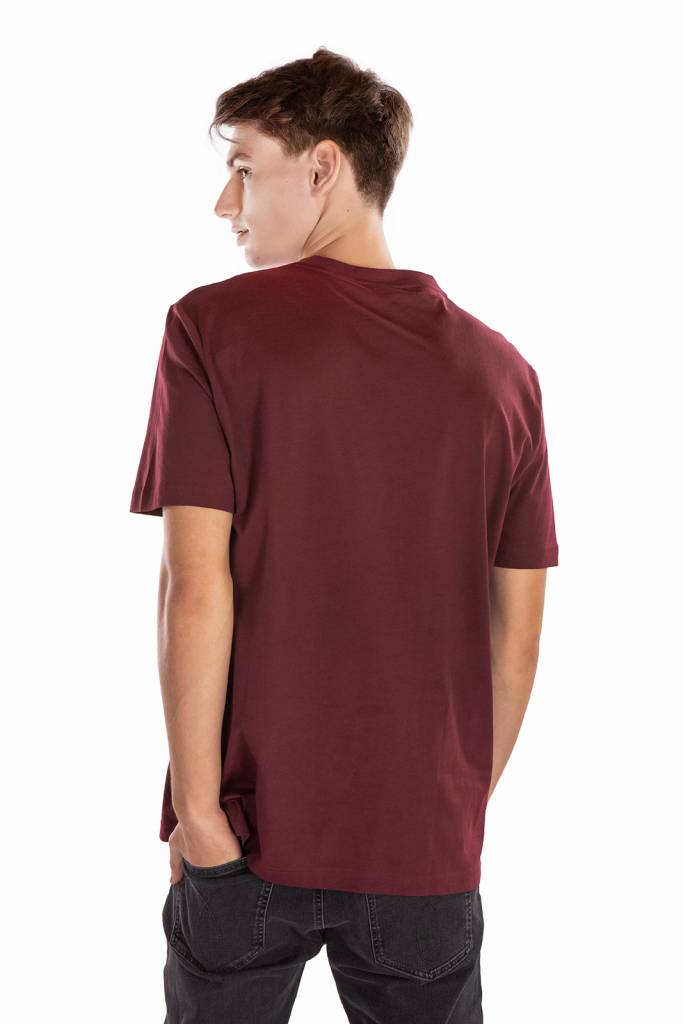 Tył calvin klein t-shirt logo embroidery K10K103076 Tył calvin klein t-shirt logo embroidery K10K103076