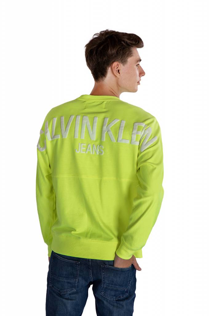 Tył calvin klein jeans bluza J30J316081 Tył calvin klein jeans bluza J30J316081