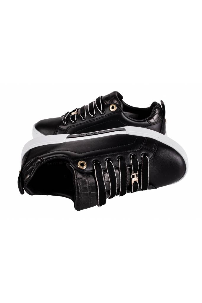 Detal stylizacja tommy hilfiger sneakersy branded FW0FW05214 Detal stylizacja tommy hilfiger sneakersy branded FW0FW05214