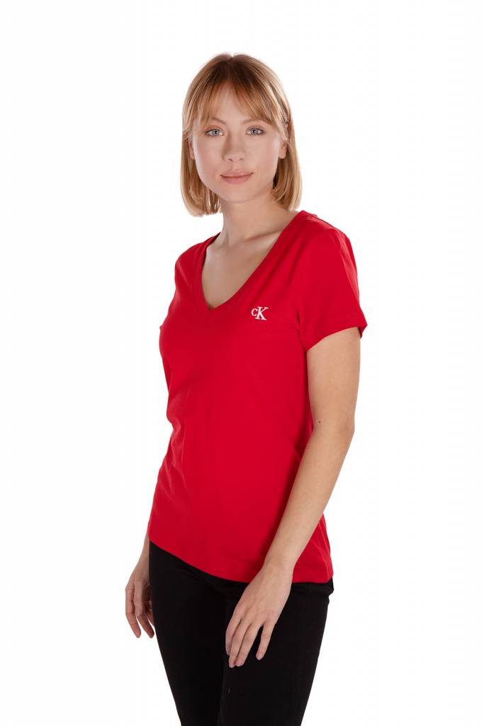 Przód calvin klein jeans t-shirt embroidery J20J213716 Przód calvin klein jeans t-shirt embroidery J20J213716