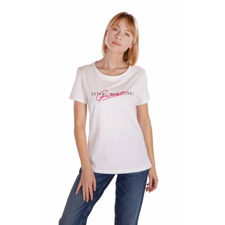 Guess t-shirt damski genziana W0YI47 I3Z00