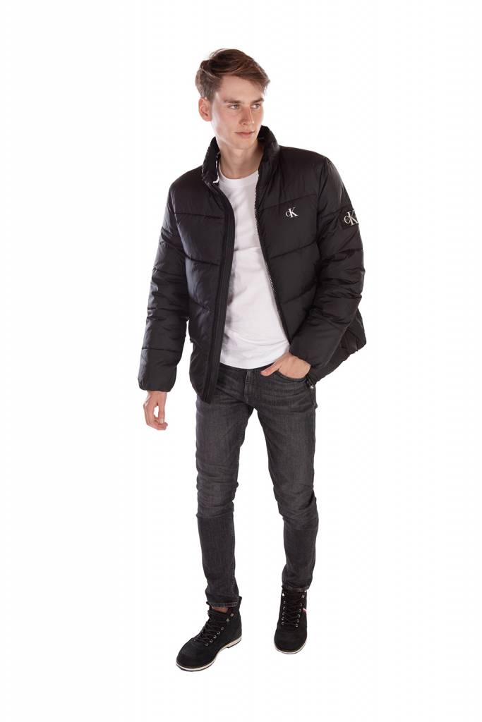 Przód calvin klein jeans kurtka J30J316056 Przód calvin klein jeans kurtka J30J316056