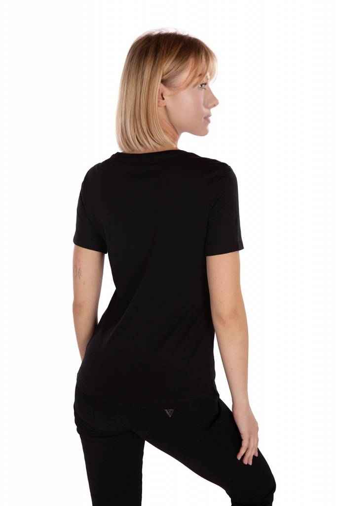 Tył guess t-shirt damski fuxiana W0YI0B K46D1